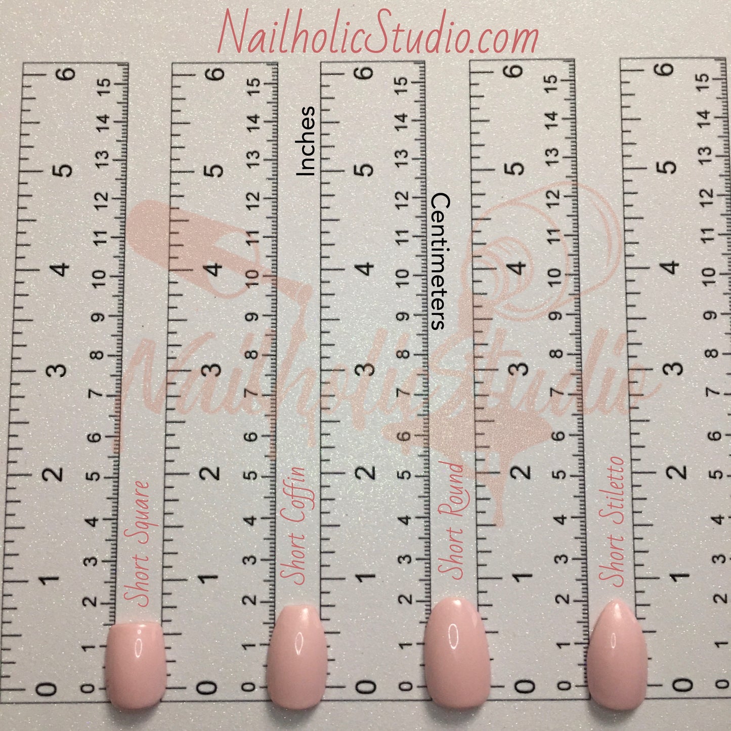 Number 5 | Short Round Nails | Press on Nails | READY TO SHIP